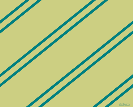 39 degree angle dual stripe line, 9 pixel line width, 18 and 111 pixel line spacing, Teal and Deco dual two line striped seamless tileable