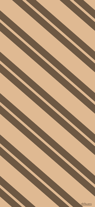 139 degree angle dual stripe line, 22 pixel line width, 8 and 52 pixel line spacing, Tobacco Brown and Pancho dual two line striped seamless tileable