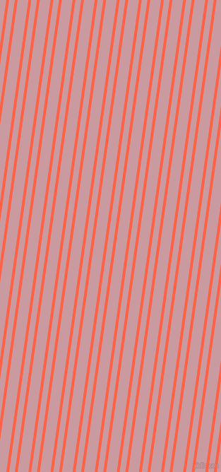 82 degree angles dual striped lines, 4 pixel lines width, 8 and 15 pixels line spacing, Tomato and Careys Pink dual two line striped seamless tileable