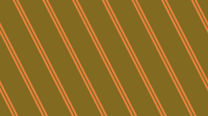 117 degree angle dual striped line, 7 pixel line width, 4 and 73 pixel line spacing, Tree Poppy and Yukon Gold dual two line striped seamless tileable