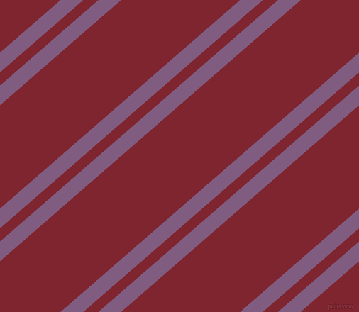 41 degree angles dual striped line, 21 pixel line width, 14 and 110 pixels line spacing, Trendy Pink and Scarlett dual two line striped seamless tileable