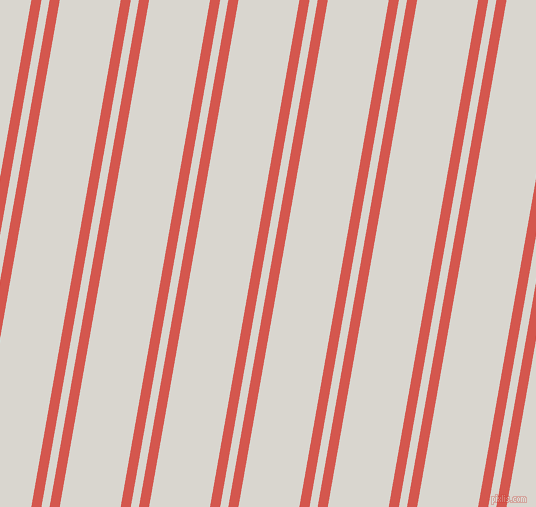 80 degree angles dual stripes lines, 10 pixel lines width, 8 and 60 pixels line spacing, Valencia and Timberwolf dual two line striped seamless tileable