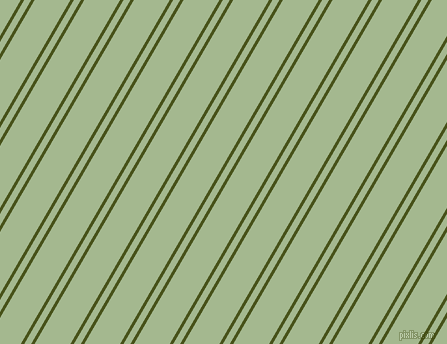 60 degree angles dual striped lines, 3 pixel lines width, 6 and 31 pixels line spacing, Verdun Green and Norway dual two line striped seamless tileable