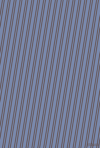 81 degree angle dual stripe line, 2 pixel line width, 4 and 11 pixel line spacing, Very Dark Brown and Ship Cove dual two line striped seamless tileable