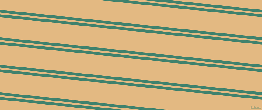 174 degree angle dual stripe lines, 9 pixel lines width, 6 and 66 pixel line spacing, Viridian and Maize dual two line striped seamless tileable
