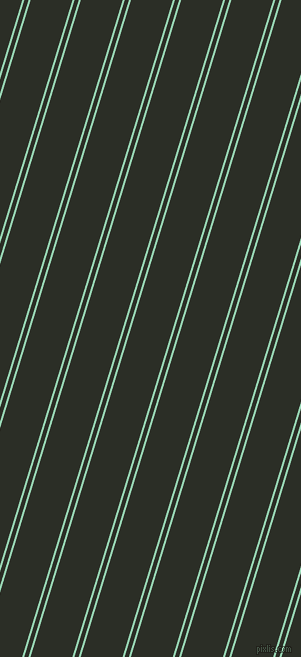 73 degree angle dual stripes lines, 2 pixel lines width, 4 and 40 pixel line spacing, Vista Blue and Marshland dual two line striped seamless tileable