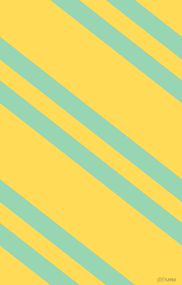 142 degree angles dual stripes lines, 35 pixel lines width, 32 and 117 pixels line spacing, Vista Blue and Mustard dual two line striped seamless tileable