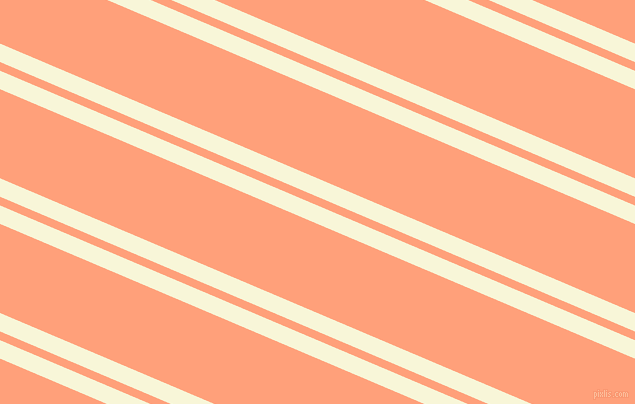 157 degree angles dual stripes lines, 17 pixel lines width, 8 and 82 pixels line spacing, White Nectar and Light Salmon dual two line striped seamless tileable
