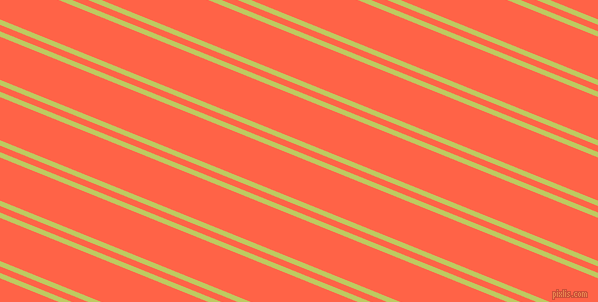 158 degree angle dual stripes line, 5 pixel line width, 6 and 40 pixel line spacing, Wild Willow and Tomato dual two line striped seamless tileable
