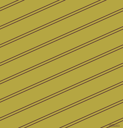 24 degree angle dual stripes line, 2 pixel line width, 6 and 46 pixel line spacing, Wine Berry and Brass dual two line striped seamless tileable