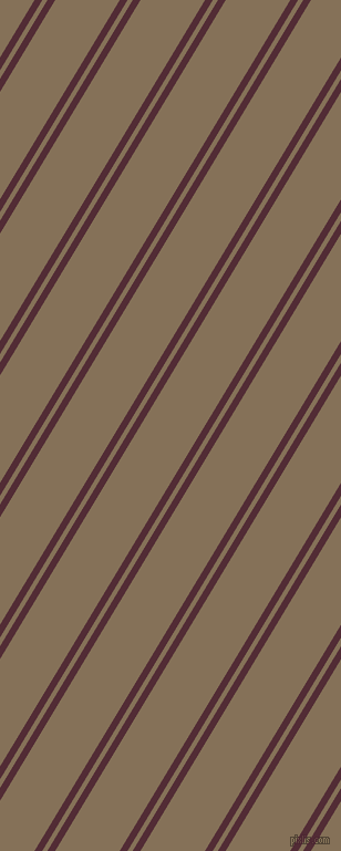 59 degree angles dual striped lines, 6 pixel lines width, 4 and 50 pixels line spacing, Wine Berry and Cement dual two line striped seamless tileable