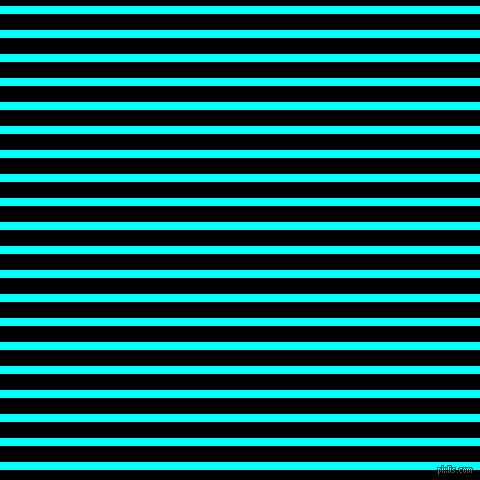 horizontal lines stripes, 8 pixel line width, 16 pixel line spacing, Aqua and Black horizontal lines and stripes seamless tileable