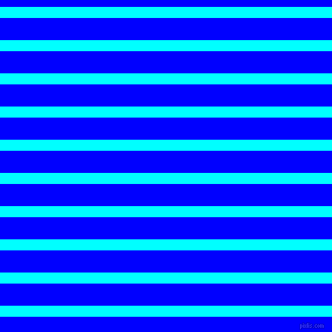 horizontal lines stripes, 16 pixel line width, 32 pixel line spacing, Aqua and Blue horizontal lines and stripes seamless tileable