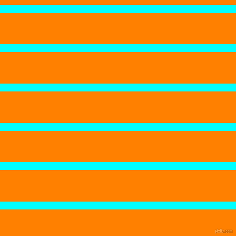 horizontal lines stripes, 16 pixel line width, 64 pixel line spacing, Aqua and Dark Orange horizontal lines and stripes seamless tileable