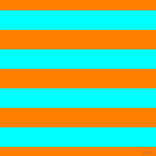 horizontal lines stripes, 64 pixel line width, 64 pixel line spacing, Aqua and Dark Orange horizontal lines and stripes seamless tileable