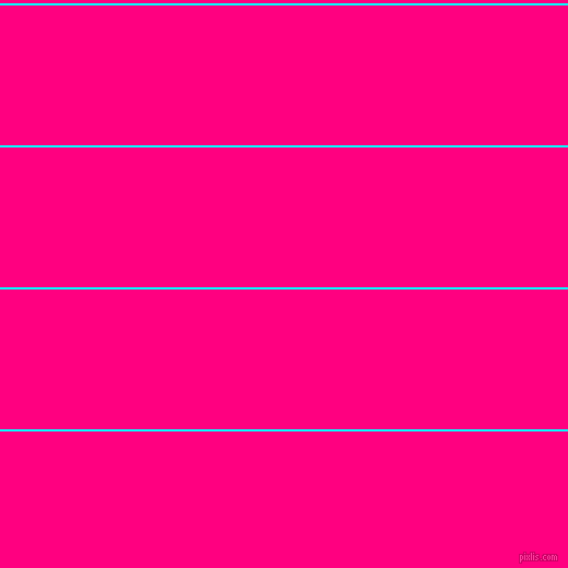 horizontal lines stripes, 2 pixel line width, 128 pixel line spacing, Aqua and Deep Pink horizontal lines and stripes seamless tileable
