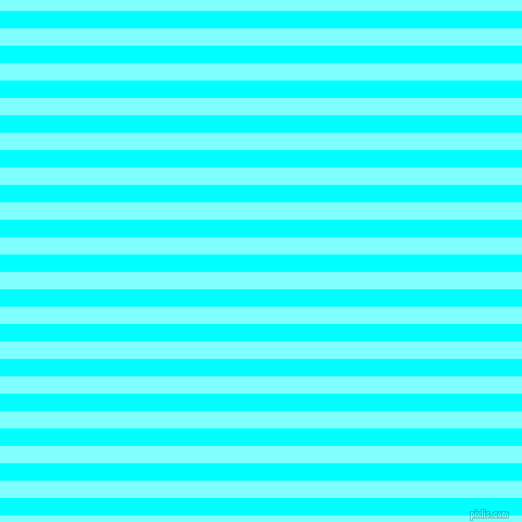 horizontal lines stripes, 16 pixel line width, 16 pixel line spacing, Aqua and Electric Blue horizontal lines and stripes seamless tileable