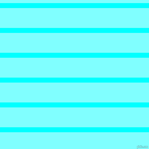 horizontal lines stripes, 16 pixel line width, 64 pixel line spacing, Aqua and Electric Blue horizontal lines and stripes seamless tileable