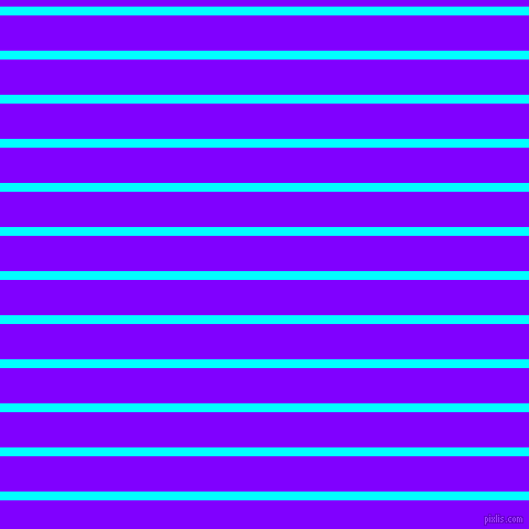 horizontal lines stripes, 8 pixel line width, 32 pixel line spacing, Aqua and Electric Indigo horizontal lines and stripes seamless tileable