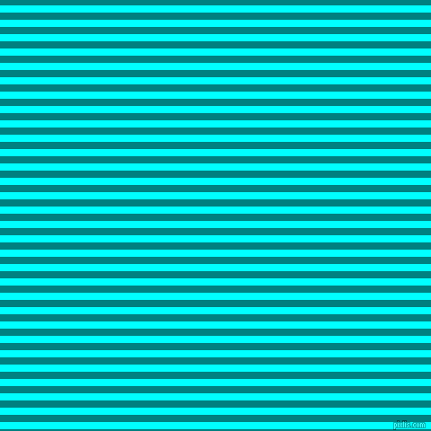 horizontal lines stripes, 8 pixel line width, 8 pixel line spacing, Aqua and Teal horizontal lines and stripes seamless tileable