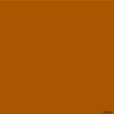 horizontal lines stripes, 1 pixel line width, 2 pixel line spacing, Black and Dark Orange horizontal lines and stripes seamless tileable
