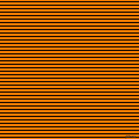 horizontal lines stripes, 4 pixel line width, 8 pixel line spacing, Black and Dark Orange horizontal lines and stripes seamless tileable