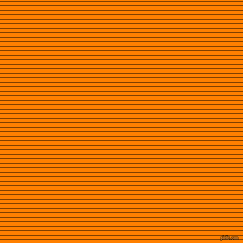 horizontal lines stripes, 1 pixel line width, 8 pixel line spacing, Black and Dark Orange horizontal lines and stripes seamless tileable