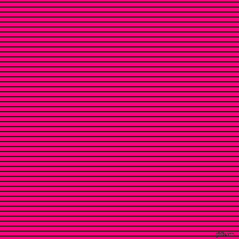 horizontal lines stripes, 2 pixel line width, 8 pixel line spacing, Black and Deep Pink horizontal lines and stripes seamless tileable