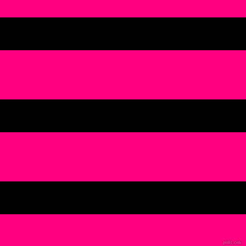 horizontal lines stripes, 64 pixel line width, 96 pixel line spacing, Black and Deep Pink horizontal lines and stripes seamless tileable