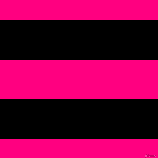 horizontal lines stripes, 128 pixel line width, 128 pixel line spacing, Black and Deep Pink horizontal lines and stripes seamless tileable