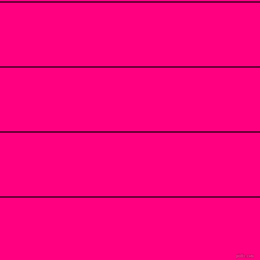 horizontal lines stripes, 2 pixel line width, 128 pixel line spacing, Black and Deep Pink horizontal lines and stripes seamless tileable