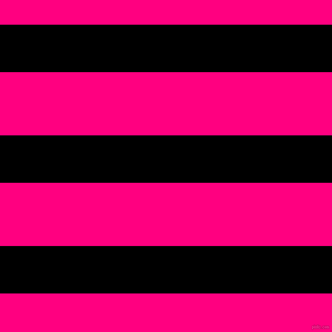 horizontal lines stripes, 96 pixel line width, 128 pixel line spacing, Black and Deep Pink horizontal lines and stripes seamless tileable