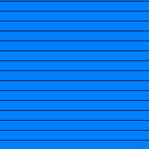 horizontal lines stripes, 2 pixel line width, 32 pixel line spacing, Black and Dodger Blue horizontal lines and stripes seamless tileable