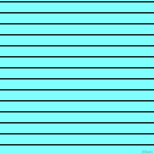 horizontal lines stripes, 4 pixel line width, 32 pixel line spacing, Black and Electric Blue horizontal lines and stripes seamless tileable