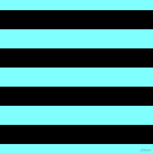 horizontal lines stripes, 64 pixel line width, 64 pixel line spacing, Black and Electric Blue horizontal lines and stripes seamless tileable