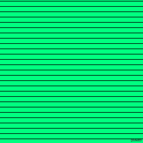 horizontal lines stripes, 2 pixel line width, 16 pixel line spacing, Black and Spring Green horizontal lines and stripes seamless tileable