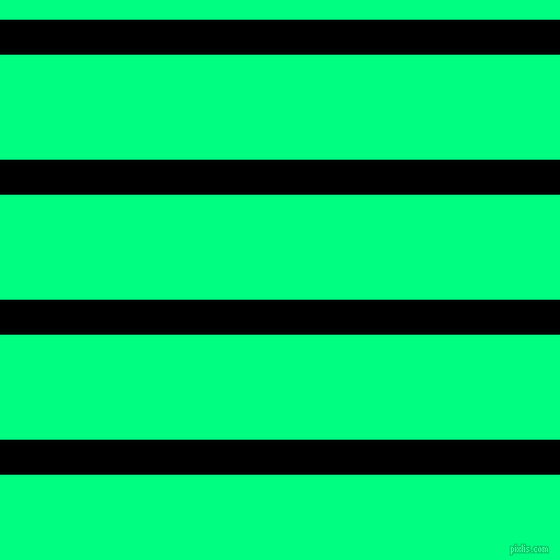 horizontal lines stripes, 32 pixel line width, 96 pixel line spacing, Black and Spring Green horizontal lines and stripes seamless tileable