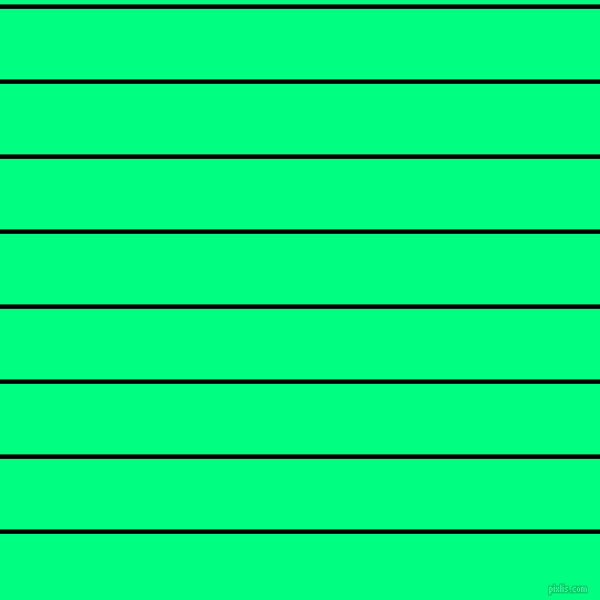horizontal lines stripes, 4 pixel line width, 64 pixel line spacing, Black and Spring Green horizontal lines and stripes seamless tileable