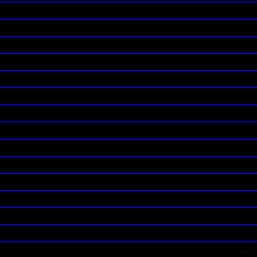 horizontal lines stripes, 2 pixel line width, 32 pixel line spacing, Blue and Black horizontal lines and stripes seamless tileable