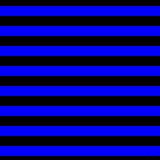 horizontal lines stripes, 32 pixel line width, 32 pixel line spacing, Blue and Black horizontal lines and stripes seamless tileable