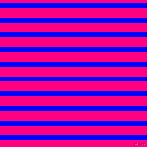 horizontal lines stripes, 16 pixel line width, 32 pixel line spacing, Blue and Deep Pink horizontal lines and stripes seamless tileable
