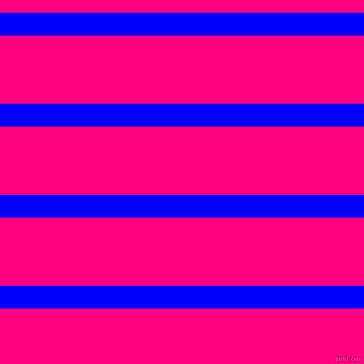 horizontal lines stripes, 32 pixel line width, 96 pixel line spacing, Blue and Deep Pink horizontal lines and stripes seamless tileable