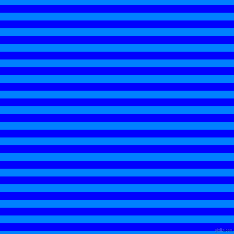 horizontal lines stripes, 16 pixel line width, 16 pixel line spacing, Blue and Dodger Blue horizontal lines and stripes seamless tileable