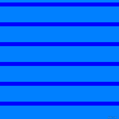 horizontal lines stripes, 16 pixel line width, 64 pixel line spacing, Blue and Dodger Blue horizontal lines and stripes seamless tileable