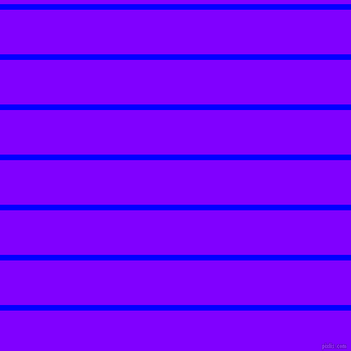 horizontal lines stripes, 8 pixel line width, 64 pixel line spacing, Blue and Electric Indigo horizontal lines and stripes seamless tileable