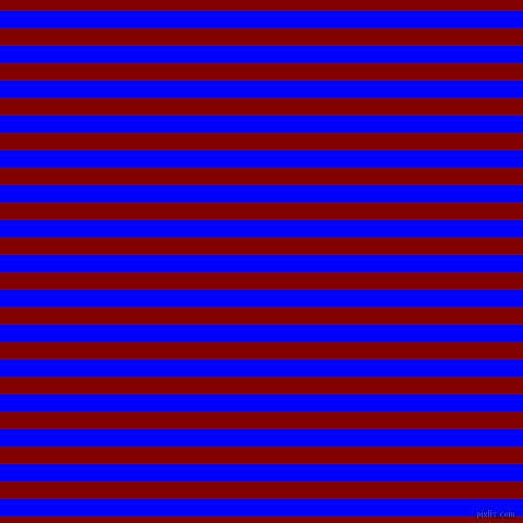horizontal lines stripes, 16 pixel line width, 16 pixel line spacing, Blue and Maroon horizontal lines and stripes seamless tileable