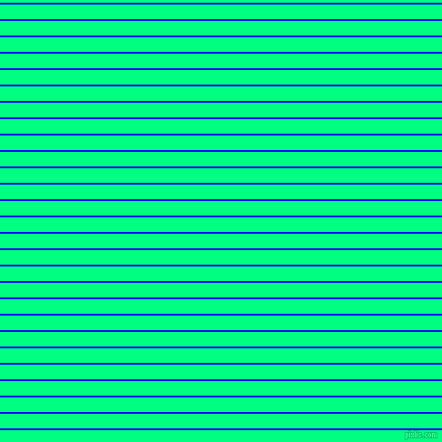 horizontal lines stripes, 2 pixel line width, 16 pixel line spacing, Blue and Spring Green horizontal lines and stripes seamless tileable