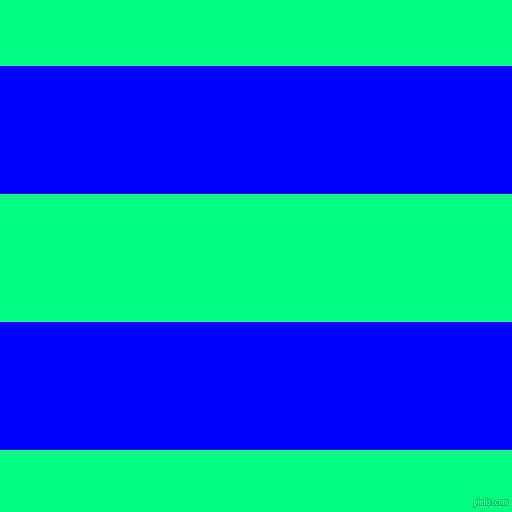 horizontal lines stripes, 128 pixel line width, 128 pixel line spacing, Blue and Spring Green horizontal lines and stripes seamless tileable