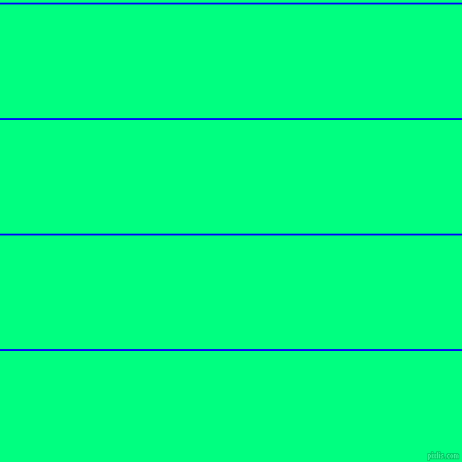 horizontal lines stripes, 2 pixel line width, 128 pixel line spacing, Blue and Spring Green horizontal lines and stripes seamless tileable