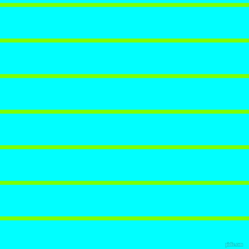 horizontal lines stripes, 8 pixel line width, 64 pixel line spacing, Chartreuse and Aqua horizontal lines and stripes seamless tileable